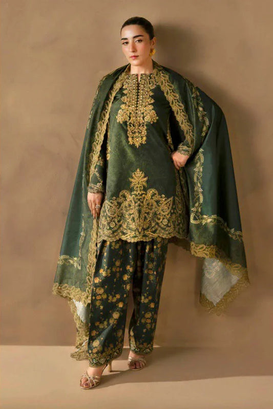 Picture of Rajbari - Silah Premium Silk Edit - 08-Zaria - Unstitched - Available at Raja Sahib
