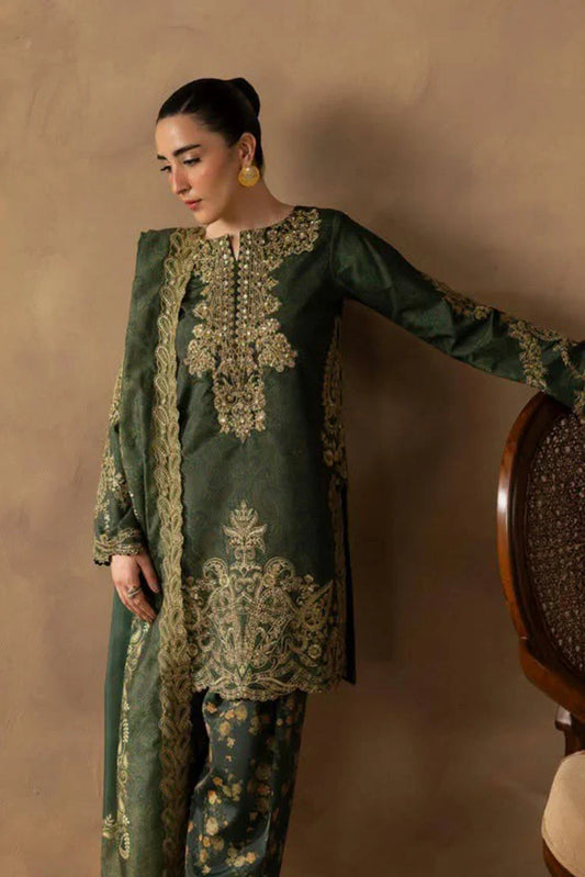 Picture of Rajbari - Silah Premium Silk Edit - 08-Zaria - Unstitched - Available at Raja Sahib