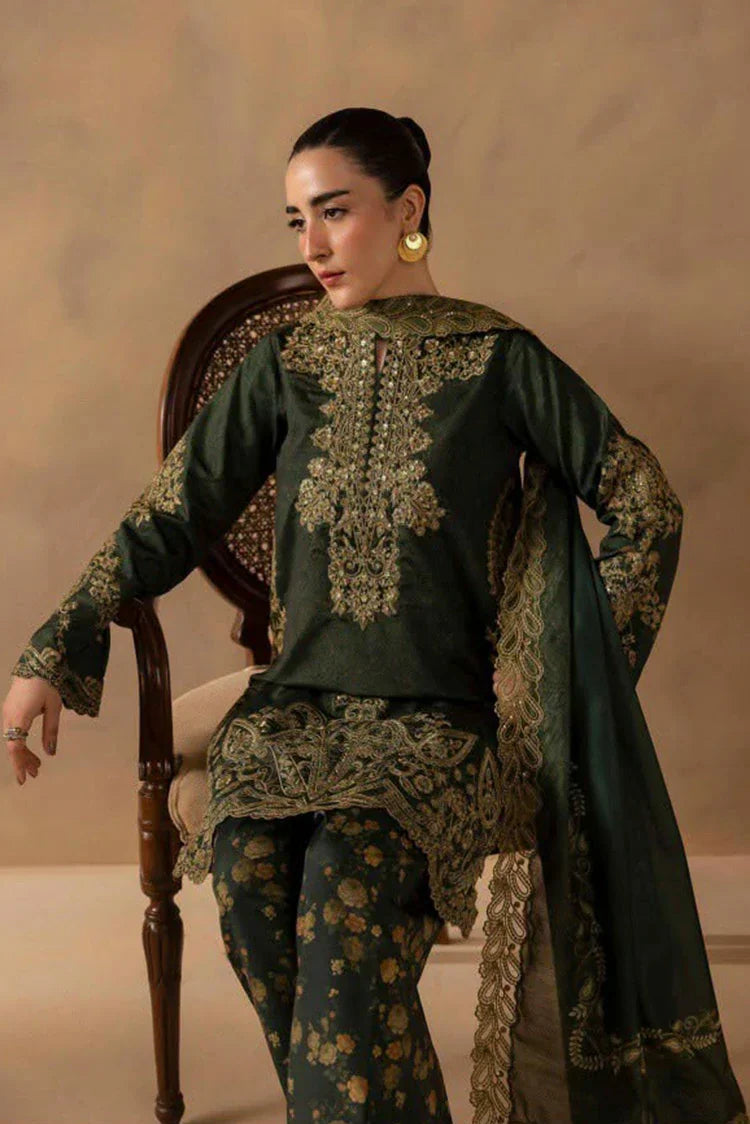 Picture of Rajbari - Silah Premium Silk Edit - 08-Zaria - Unstitched - Available at Raja Sahib