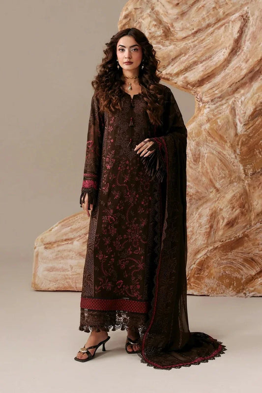 Picture of Serene - Luxe Noire Vol 2 - S-1104-DELPHINE - Unstitched - Available at Raja Sahib