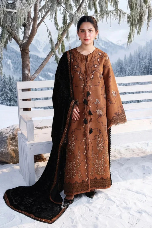Picture of Rang Rasiya - Winter Carnation Collection - 01-Ember - Unstitched - Available at Raja Sahib