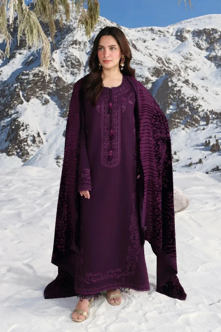 Picture of Rang Rasiya - Winter Carnation Collection - 05-Velour - Unstitched - Available at Raja Sahib