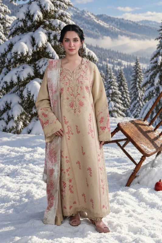 Picture of Rang Rasiya - Winter Carnation Collection - 08-Winter Petal - Unstitched - Available at Raja Sahib