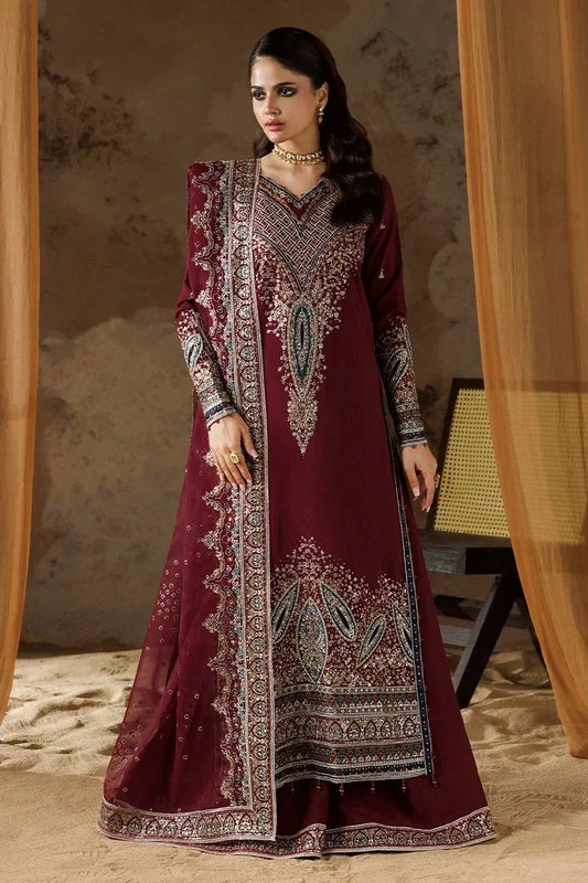 Ramsha - Shehnai Raw Silk Collection Vol 2 - SS-206 - Unstitched