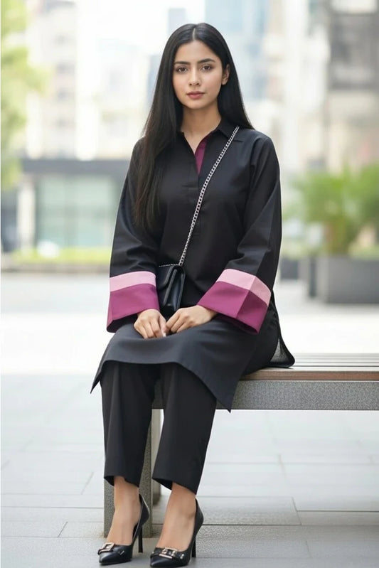 Picture of Haya Stitching - Co Ord Set - Available at Raja Sahib