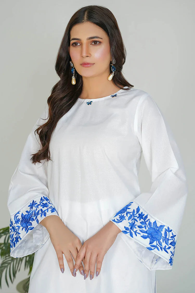 Picture of <!--ez-->Amber Imran - Basic Pret '24 - Coral - Available at Raja Sahib