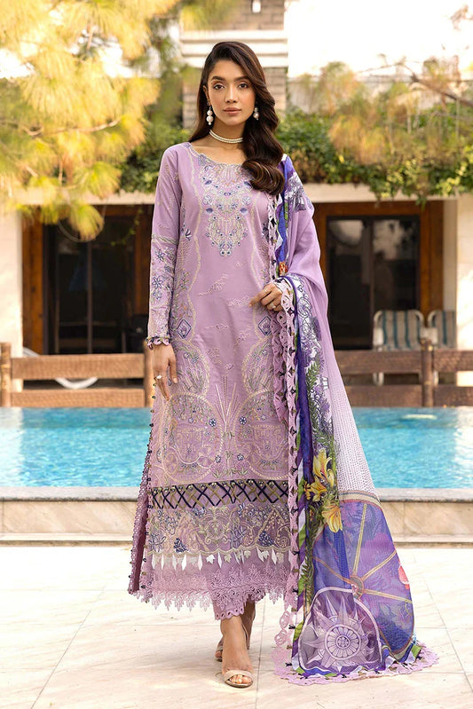 Picture of Tessa - Luxury Lawn - Lavender Mirage - Available at Raja Sahib