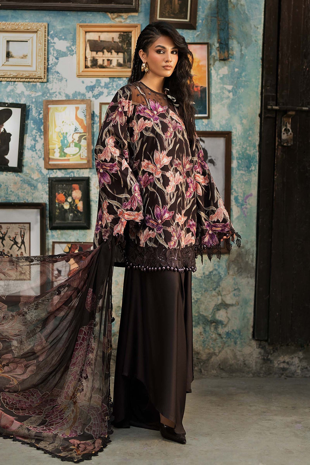 Picture of Maria B - Sounds of M Prints Fall Collection - Design 4B - Unstitched - Available at Raja Sahib