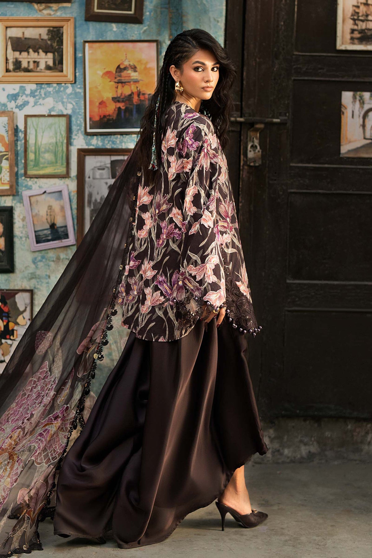 Picture of Maria B - Sounds of M Prints Fall Collection - Design 4B - Unstitched - Available at Raja Sahib