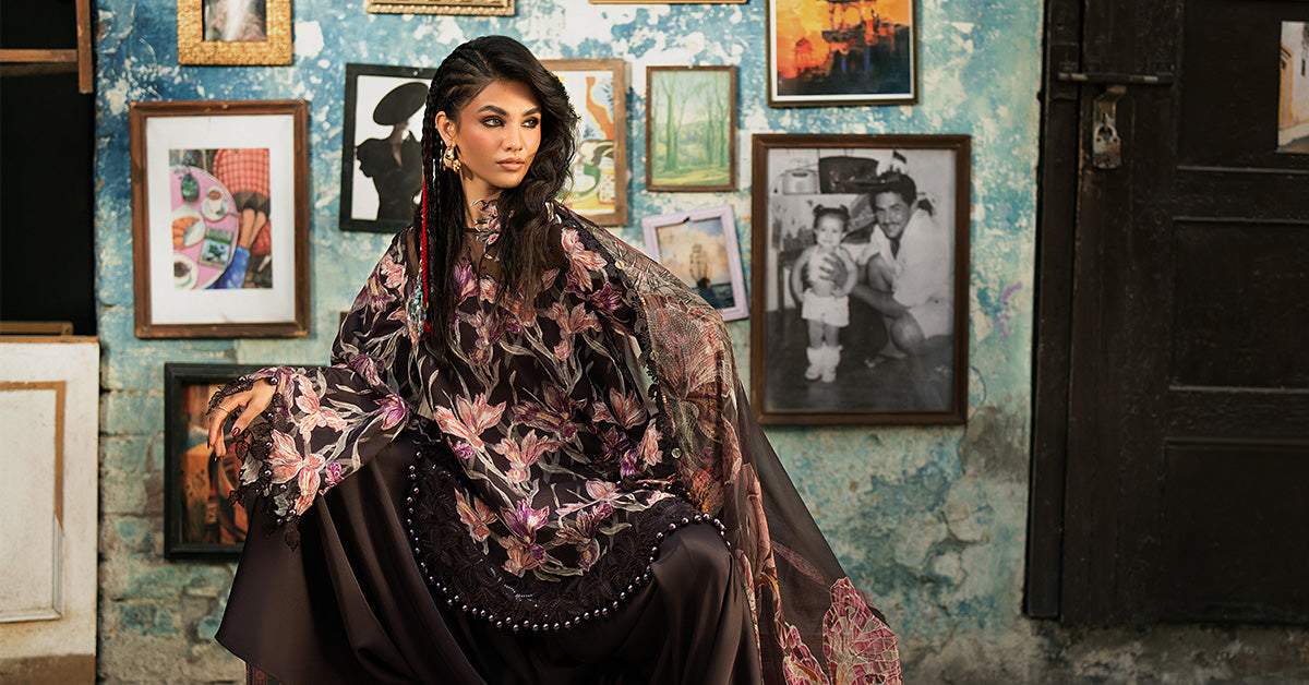 Picture of Maria B - Sounds of M Prints Fall Collection - Design 4B - Unstitched - Available at Raja Sahib