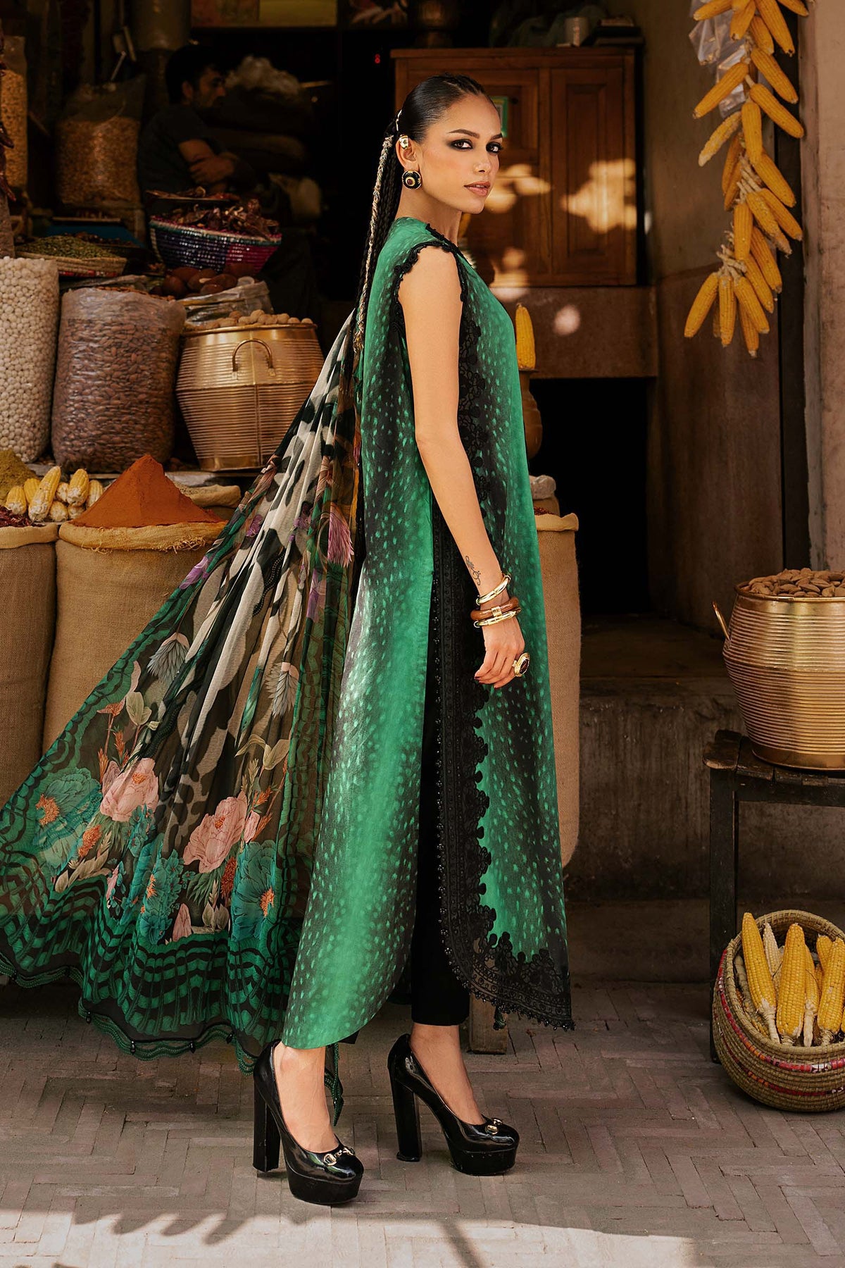 Picture of Maria B - Sounds of M Prints Fall Collection - Design 5A - Unstitched - Available at Raja Sahib