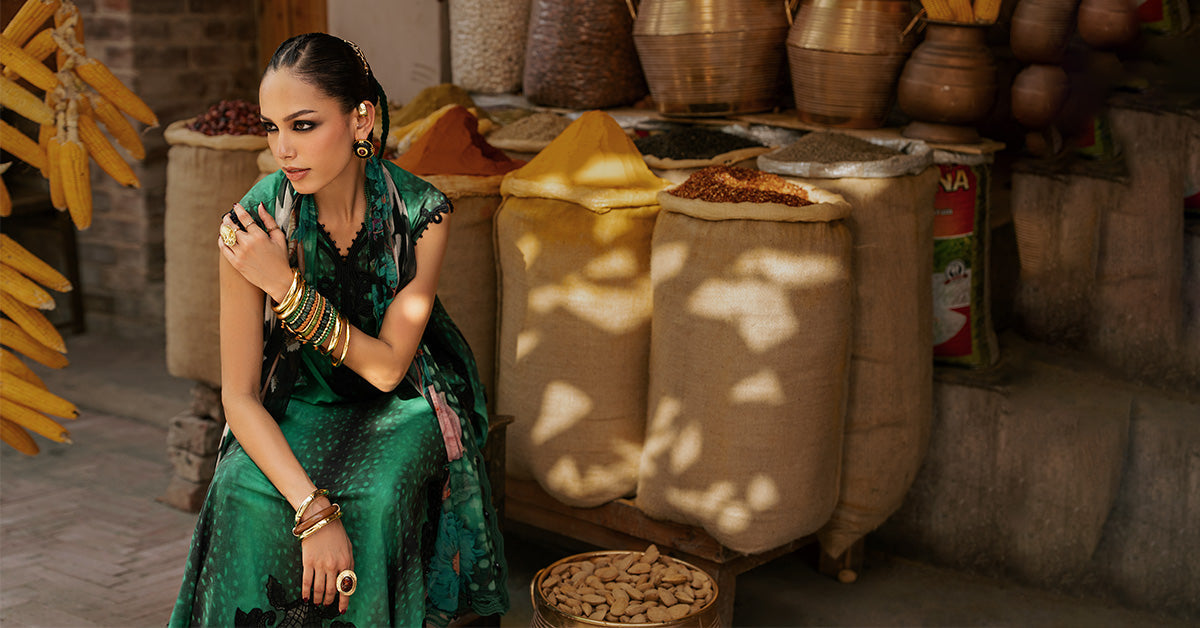 Picture of Maria B - Sounds of M Prints Fall Collection - Design 5A - Unstitched - Available at Raja Sahib