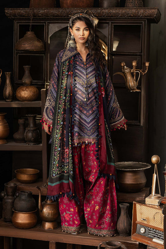 Maria B - Sounds of M Prints Fall Collection - Design 7B - Unstitched