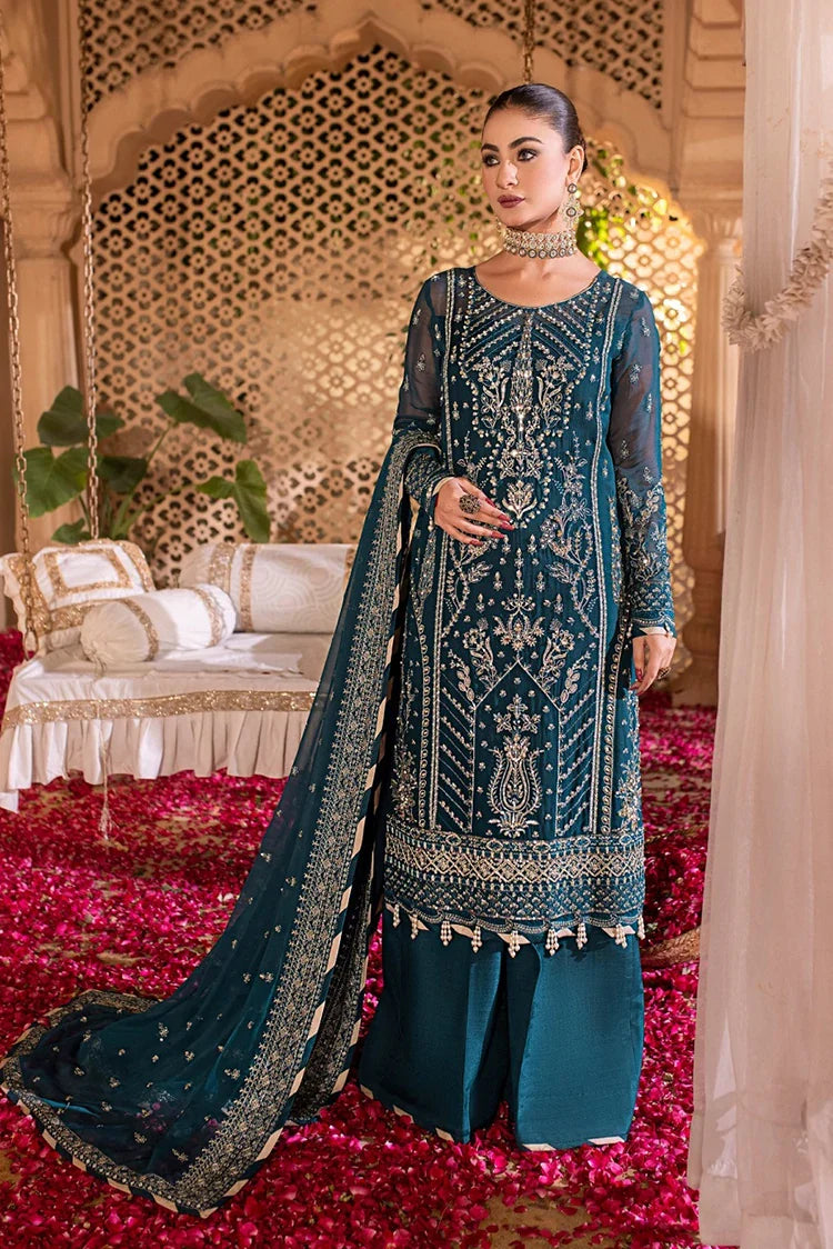 Picture of Eileen - Unstitched Luxury Chiffon - D2-Ayla - Available at Raja Sahib