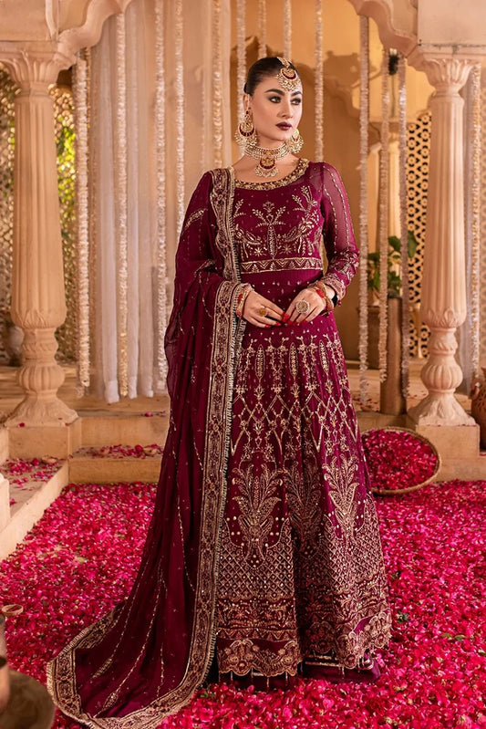 Eileen - Unstitched Luxury Chiffon - D6-Sierra