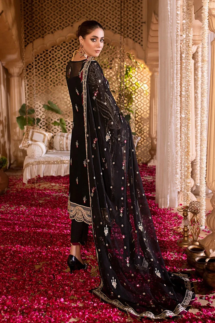 Picture of Eileen - Unstitched Luxury Chiffon - D7-Aliyah - Available at Raja Sahib