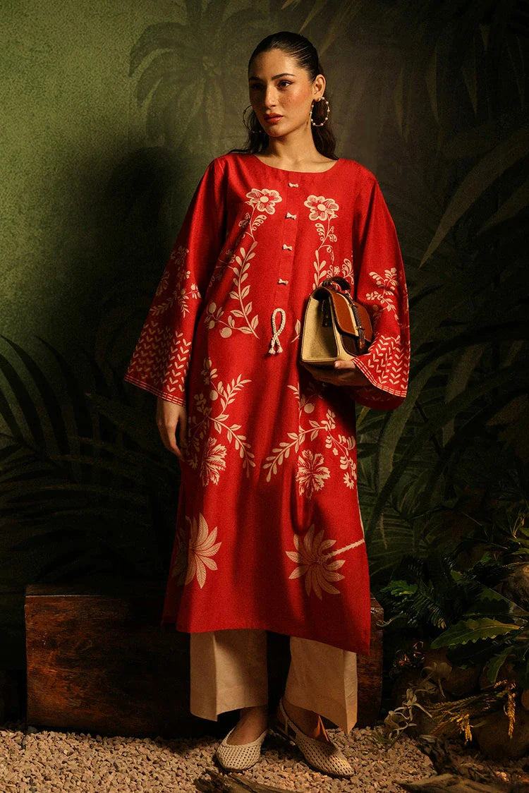 Picture of Kaanthaa - Rebloom - 2 Piece - Hibiscus Rouge - Available at Raja Sahib