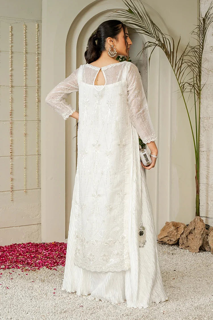 Picture of <!--dx-->Emeralds - Embroidered Silk Festive Pret - Dove - Available at Raja Sahib