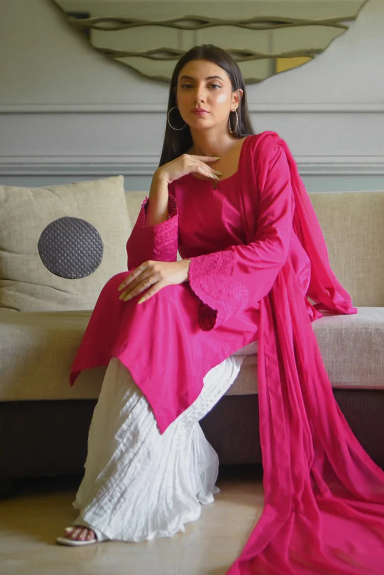Picture of Zauk - Embroidered Luxe Pret - 3 Piece - Flora - Available at Raja Sahib