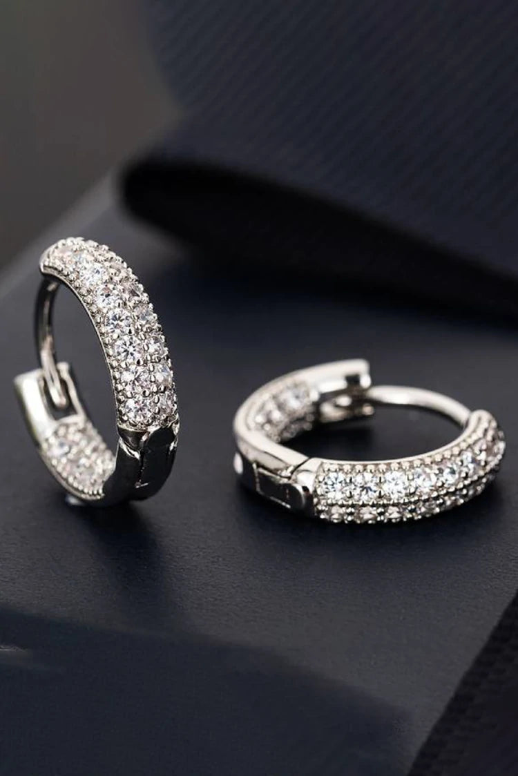 Picture of Blumoon - Small Hoop - RP - Earrings - Available at Raja Sahib