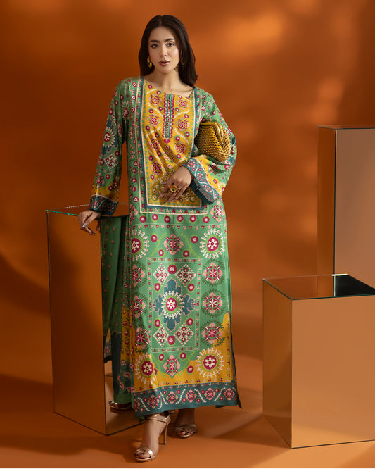 Picture of Ellena - 1 Piece - Emerald Muse - Available at Raja Sahib