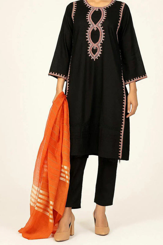 Picture of 6Teen - 3 Piece - Embroidered Lawn Suit - Available at Raja Sahib