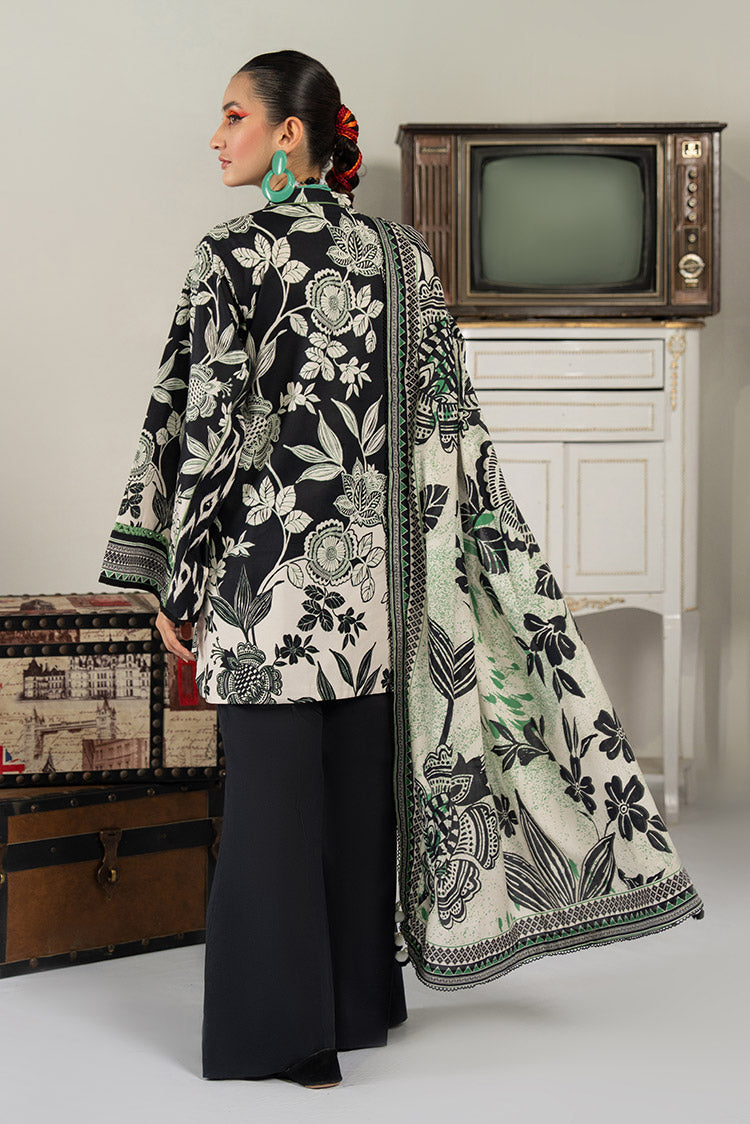 Picture of Ellena - 3-PC Unstitched Digital Printed Lawn Suit - Available at Raja Sahib