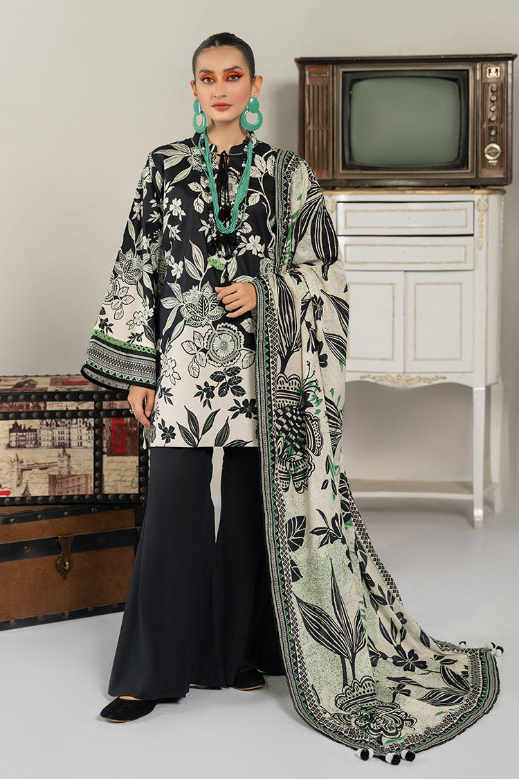 Picture of Ellena - 3-PC Unstitched Digital Printed Lawn Suit - Available at Raja Sahib