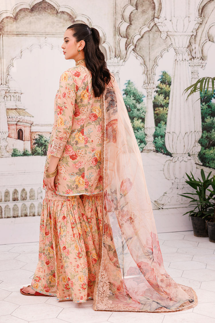 Picture of Ellena - 3-PC Unstitched Digital Printed Lawn Suit - Available at Raja Sahib