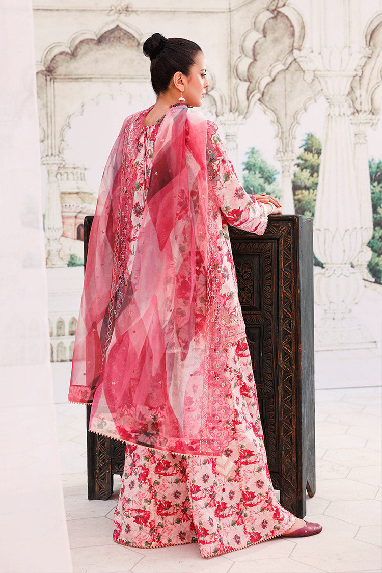 Picture of Ellena - 3-PC Unstitched Digital Printed Lawn Suit - Available at Raja Sahib