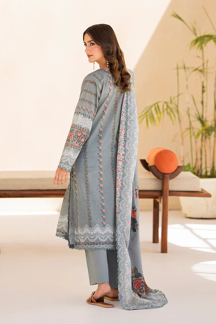 Picture of Ellena - 3-PC Unstitched Printed Lawn Suit - Available at Raja Sahib