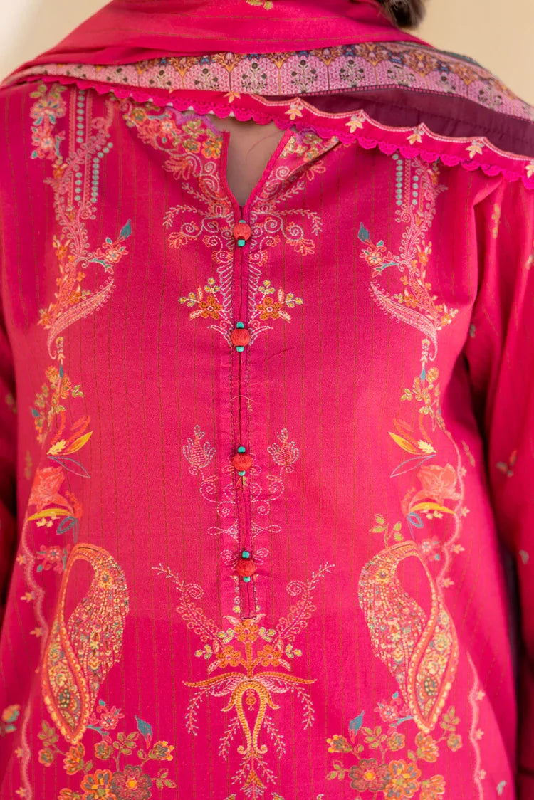 Picture of Ellena - 3-PC Unstitched Printed Lawn Suit - Available at Raja Sahib