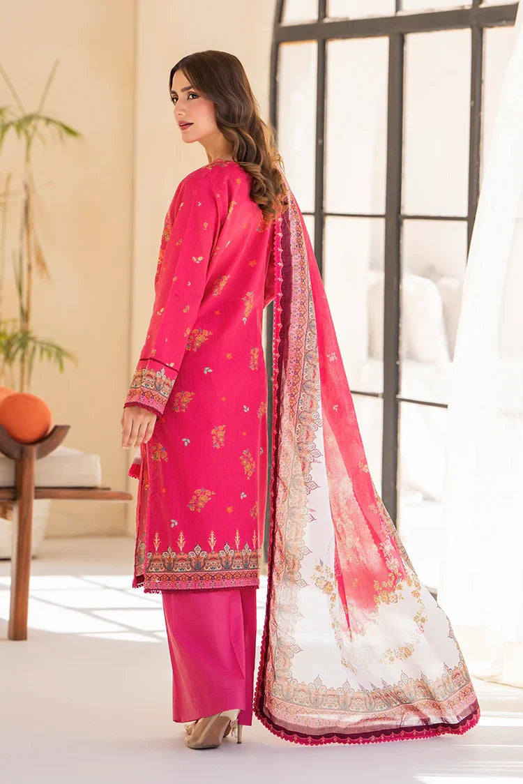 Picture of Ellena - 3-PC Unstitched Printed Lawn Suit - Available at Raja Sahib