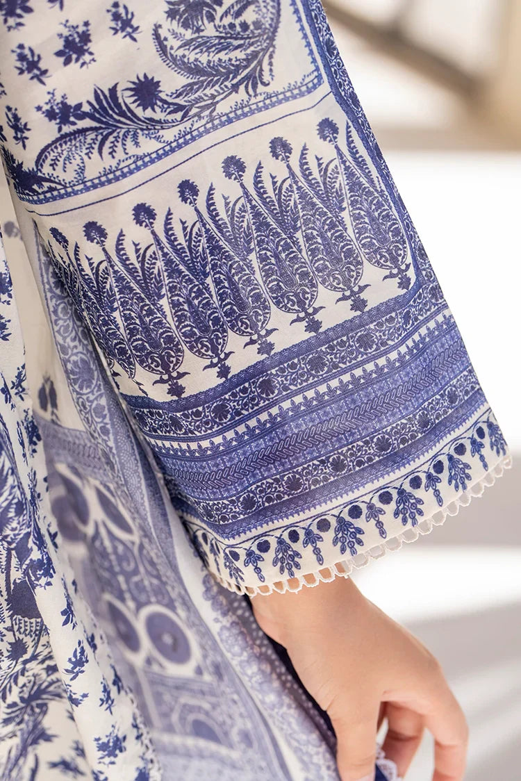 Picture of Ellena - 3-PC Unstitched Printed Lawn Suit - Available at Raja Sahib