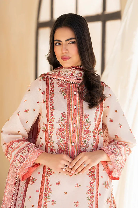 Picture of Ellena - 3-PC Unstitched Printed Lawn Suit - Available at Raja Sahib
