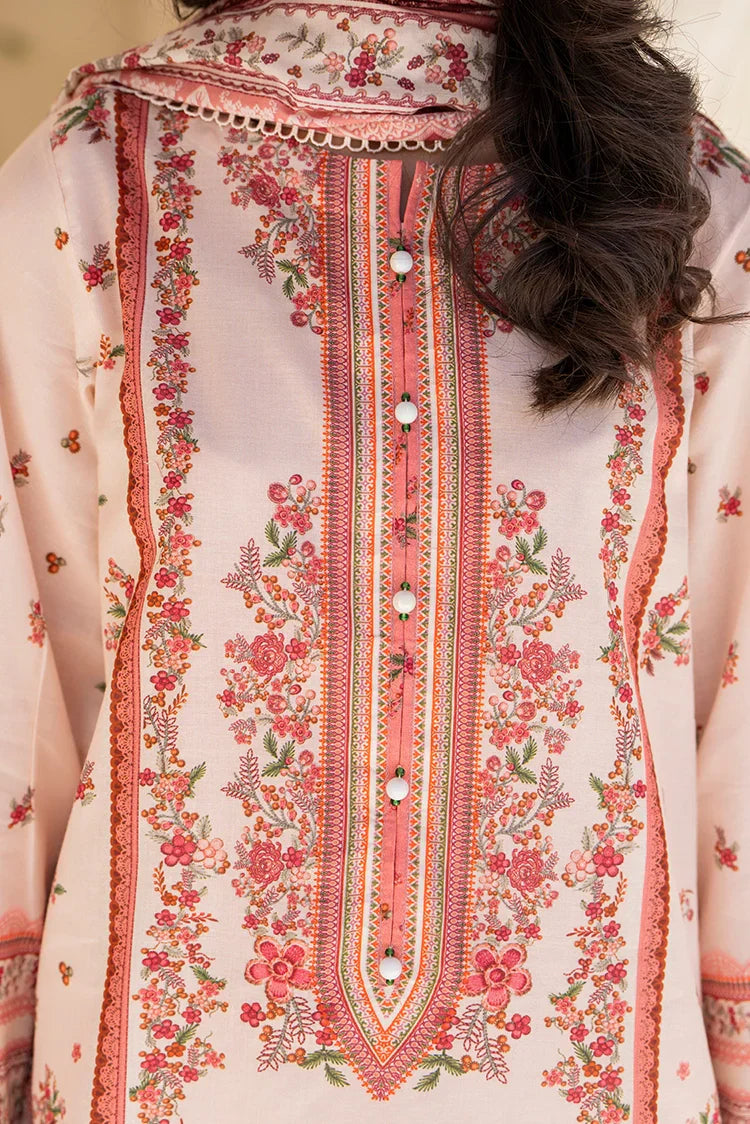 Picture of Ellena - 3-PC Unstitched Printed Lawn Suit - Available at Raja Sahib