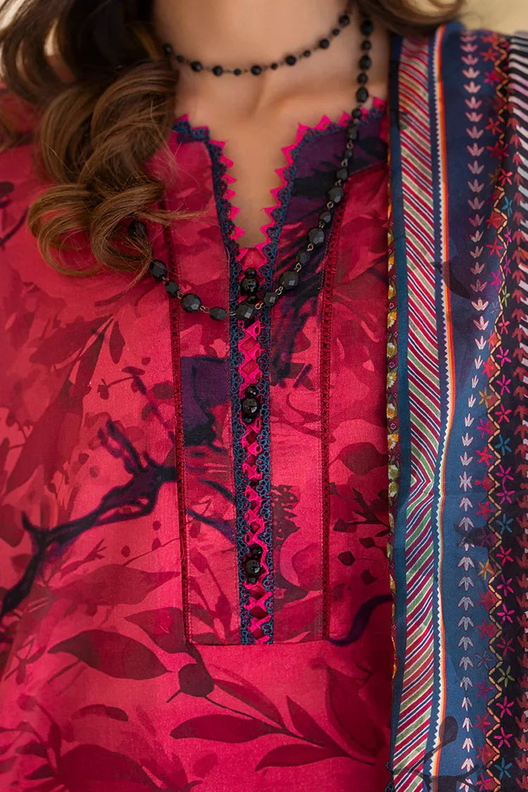 Picture of Ellena - 3-PC Unstitched Printed Lawn Suit - Available at Raja Sahib