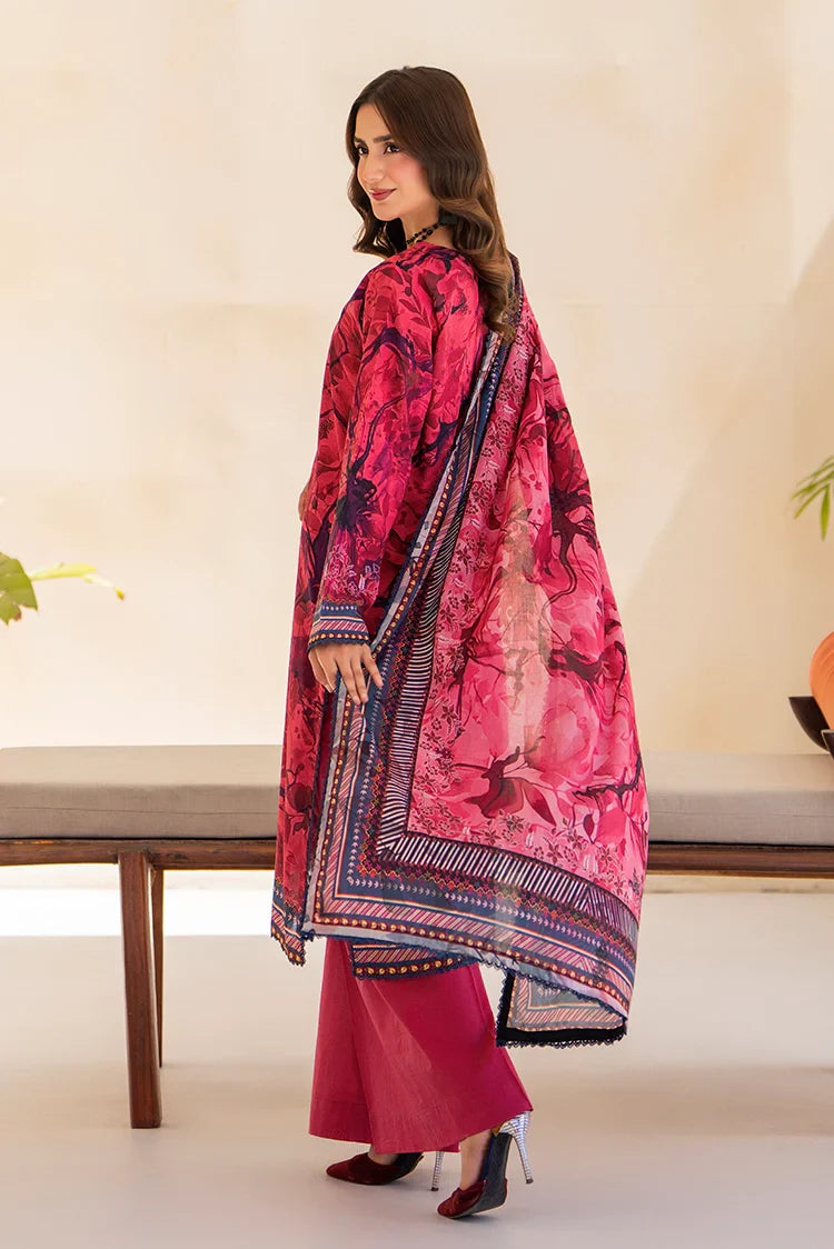 Picture of Ellena - 3-PC Unstitched Printed Lawn Suit - Available at Raja Sahib