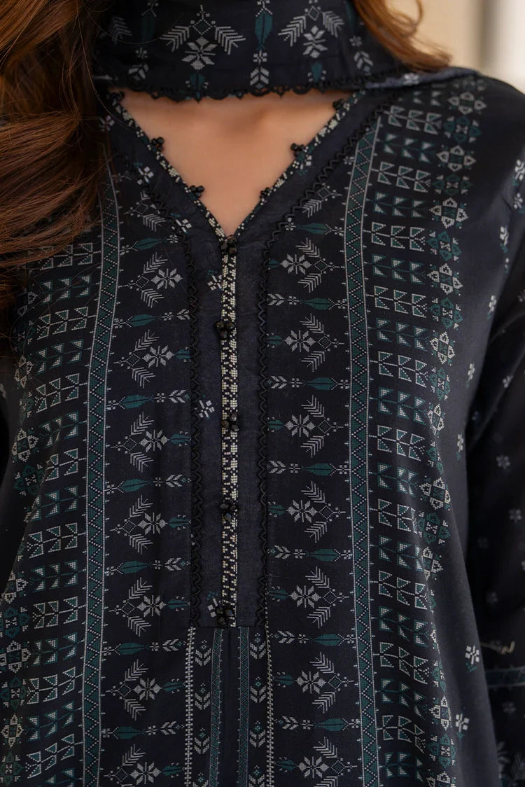 Picture of Ellena - 3-PC Unstitched Printed Lawn Suit - Available at Raja Sahib