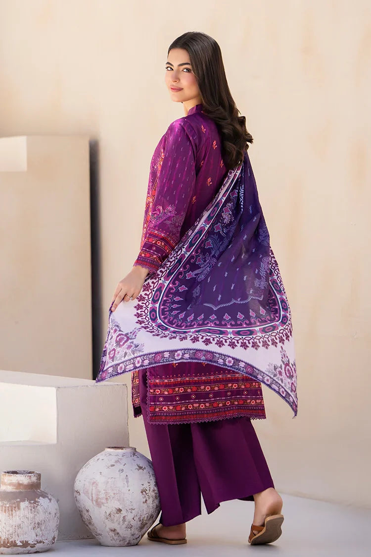 Picture of Ellena - 3-PC Unstitched Printed Lawn Suit - Available at Raja Sahib