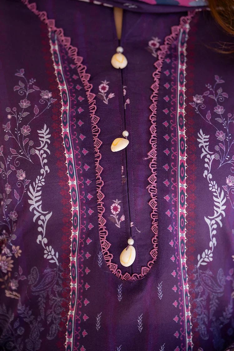 Picture of Ellena - 3-PC Unstitched Printed Lawn Suit - Available at Raja Sahib