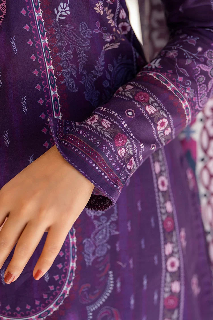 Picture of Ellena - 3-PC Unstitched Printed Lawn Suit - Available at Raja Sahib