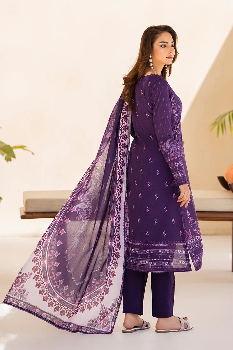 Picture of Ellena - 3-PC Unstitched Printed Lawn Suit - Available at Raja Sahib