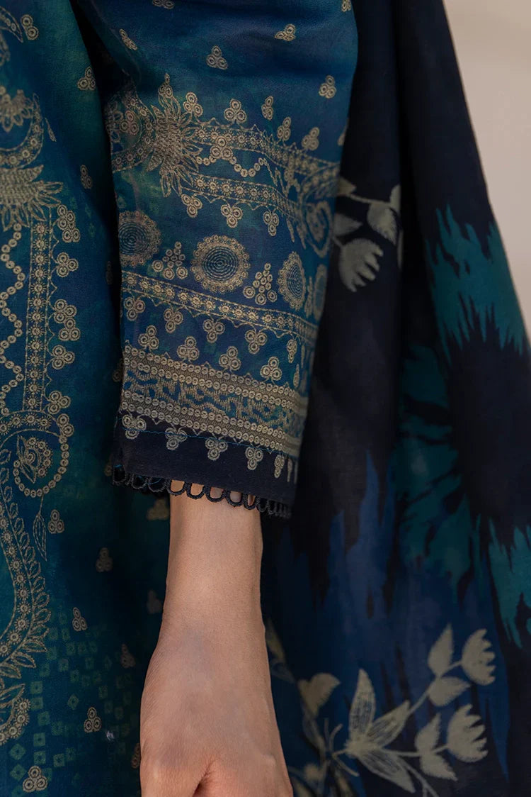 Picture of Ellena - 3-PC Unstitched Printed Lawn Suit - Available at Raja Sahib