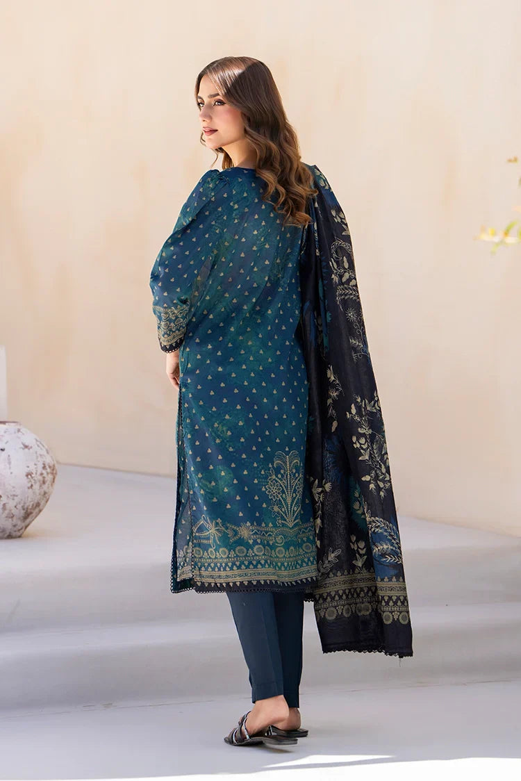 Picture of Ellena - 3-PC Unstitched Printed Lawn Suit - Available at Raja Sahib