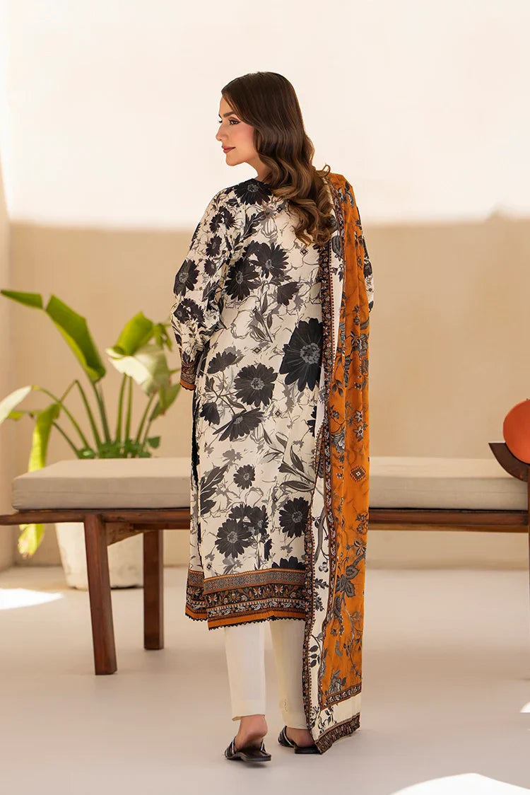 Picture of Ellena - 3-PC Unstitched Printed Lawn Suit - Available at Raja Sahib
