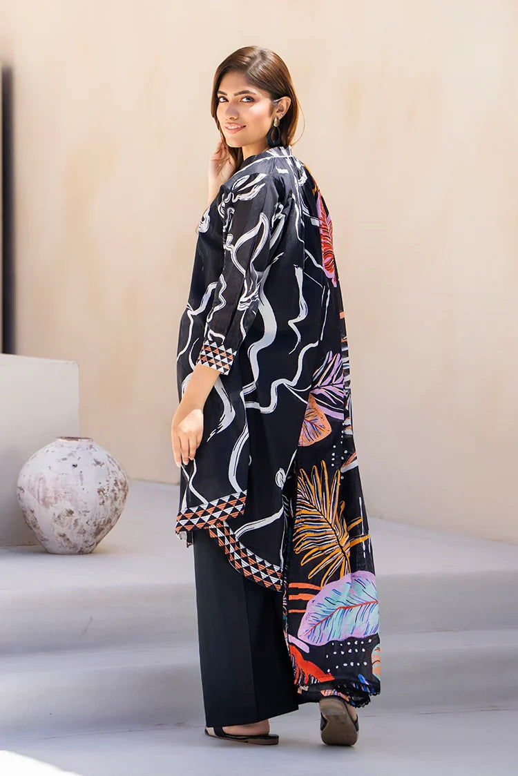 Picture of Ellena - 3-PC Unstitched Printed Lawn Suit - Available at Raja Sahib