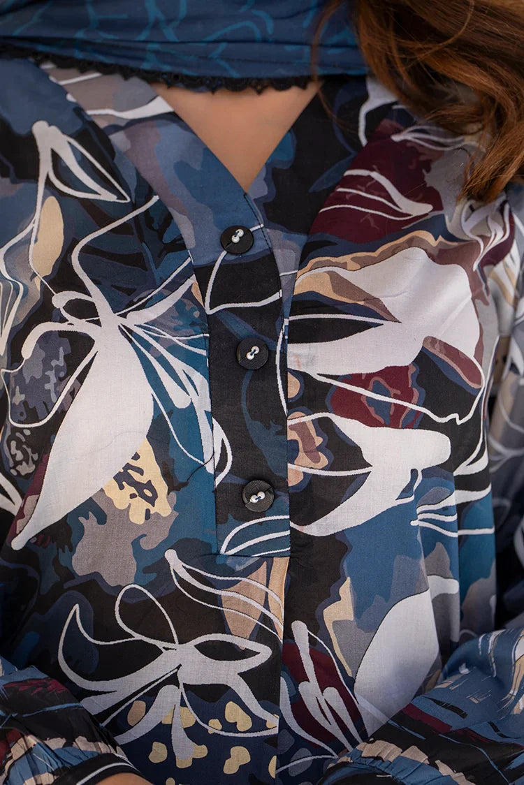 Picture of Ellena - 3-PC Unstitched Printed Lawn Suit - Available at Raja Sahib