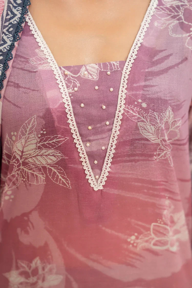 Picture of Ellena - 3-PC Unstitched Printed Lawn Suit - Available at Raja Sahib