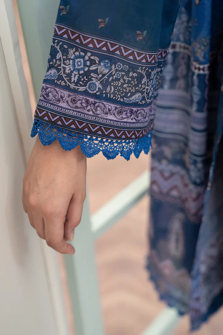 Picture of Ellena - 3-PC Unstitched Printed Lawn Suit - Available at Raja Sahib